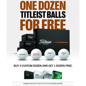 Titleist golf balls free of charge