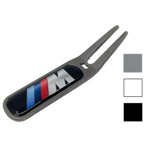 Divot repair tool - metal, bent fork